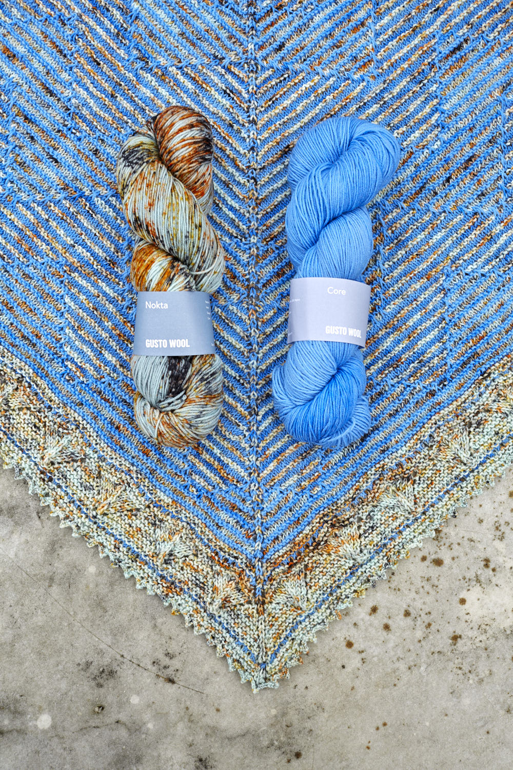 Rhythmic Shawl – Gusto Wool