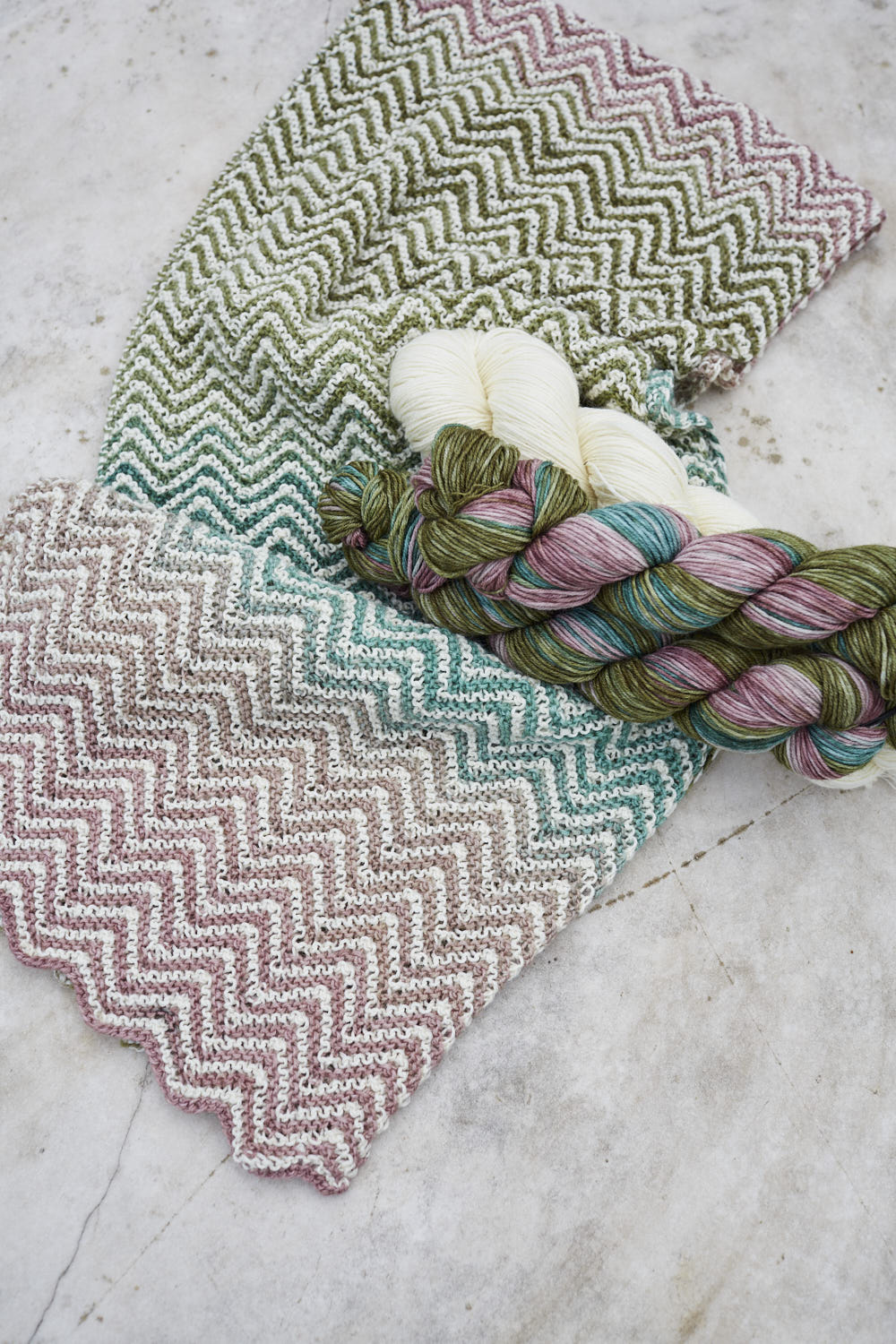 ZickZack Scarf – Gusto Wool